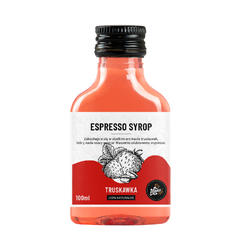 Syrop do espresso Truskawka - 100 ml